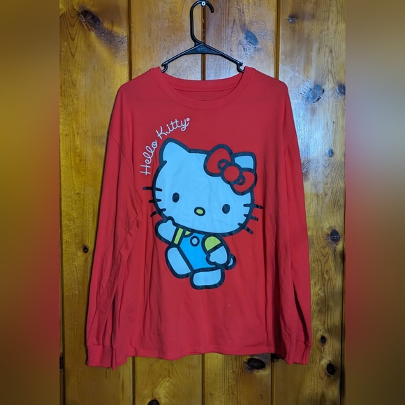 Embroidered Hello Kitty Top - Picture 1 of 5